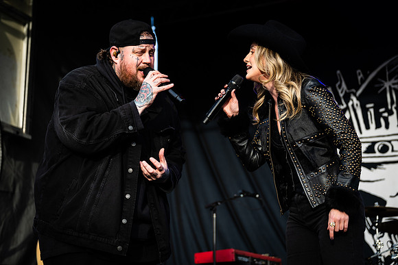 Jelly Roll with Lainey Wilson, State Penn, Nashville, Tennessee, January 9, 2025