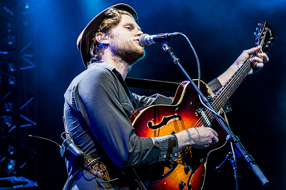 Wesley Schultz of The Lumineers at Riverbend Music Center