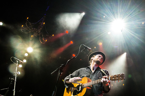 Wesley Schultz of The Lumineers at Riverbend Music Center