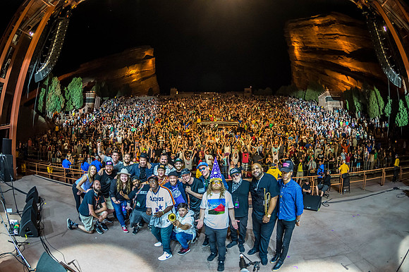 Lettuce, Red Rocks, May 13, 2017
