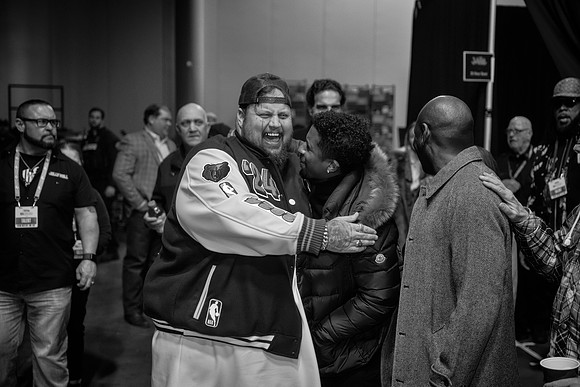 Jelly Roll at the NBA All-Star Game