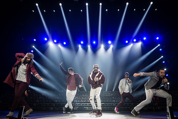 Backstreet Boys, Banker's Life Fieldhouse, Indpls., Indiana, Dec. 12, 2017