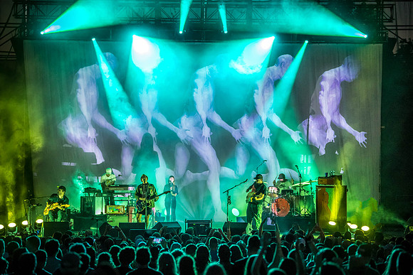 Portugal. The Man, The Lawn at White River, Indianapolis, Indiana, July 28, 2018