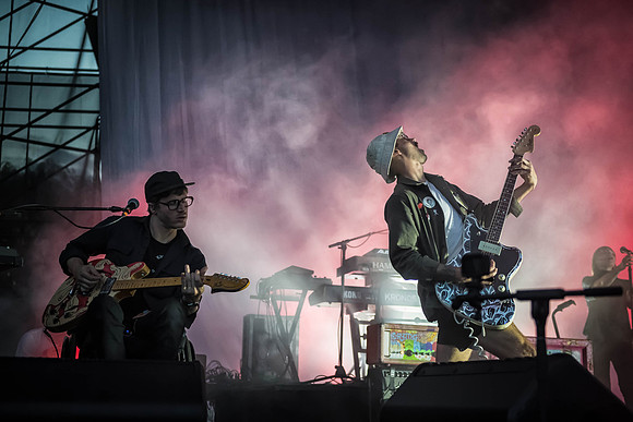 Portugal. The Man, The Lawn at White River, Indianapolis, Indiana, July 28, 2018