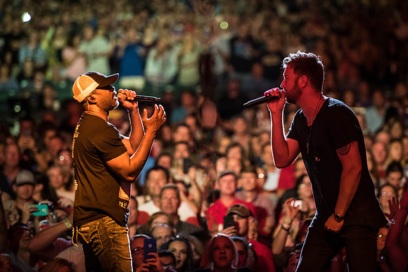 Darius Rucker with Lady A, Ruoff Home Mortgage Music Center, Noblesville, Indiana, Sept. 14, 2018