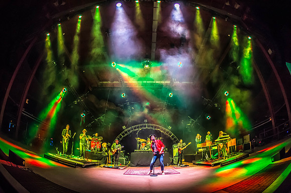 The Avett Brothers, Ruoff Home Mortgage Center, Noblesville, Indiana, Aug 23, 2018