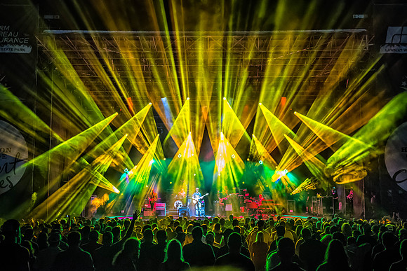 Umphrey's McGee, The Lawn at White River, Indianapolis, Indiana, August 12, 2018