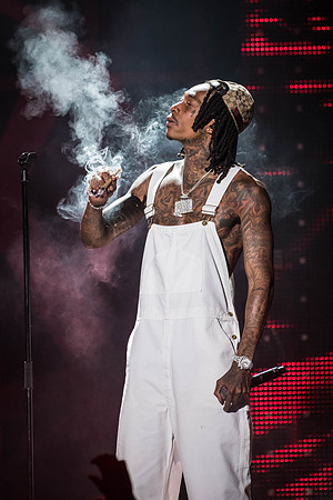 Wiz Khalifa, Ruoff Home Mortgage Music Center, Noblesville, Indiana, July 31, 2018