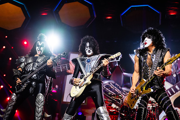 Kiss at Bridgestone Arena