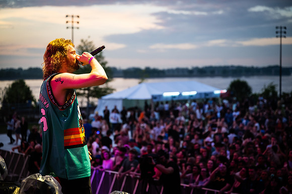 Yung Gravy at Riverbeat Fest