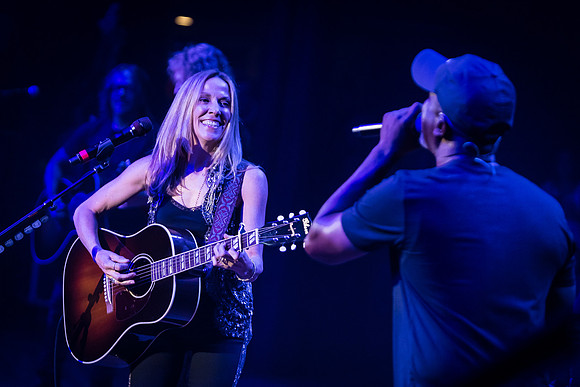 Darius Rucker with Cheryl Crow 2019