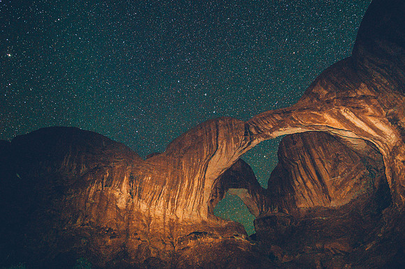 Double Arch, Arches National Park, Moab, Utah
