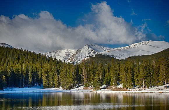 Echo Lake near Mt. Evans - Idaho Springs, Colorado - 2016Elevation: 10,600′