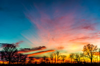 Indiana Winter Sunset
